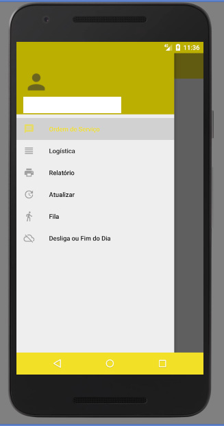 Aplicativo Android condutor ou Motoboy